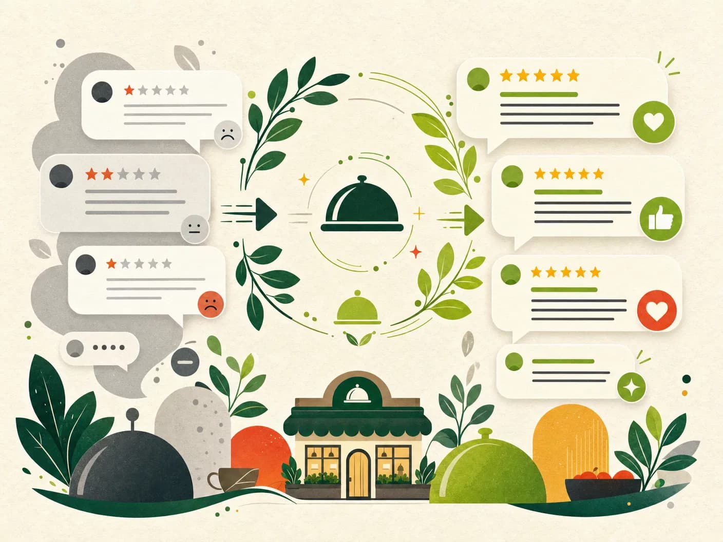DineXp AI review and social response illustration