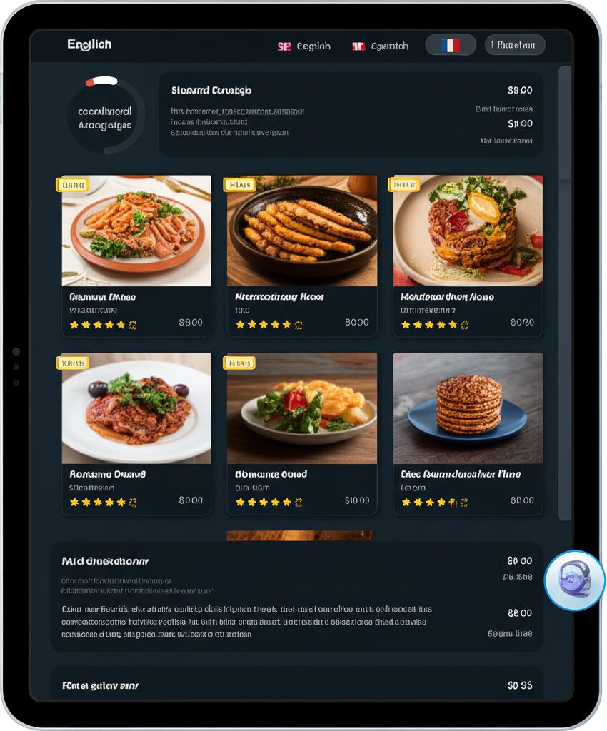 AI-Smart Menus demonstration